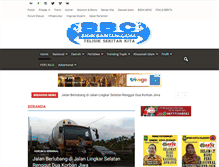 Tablet Screenshot of bidikbanten.com